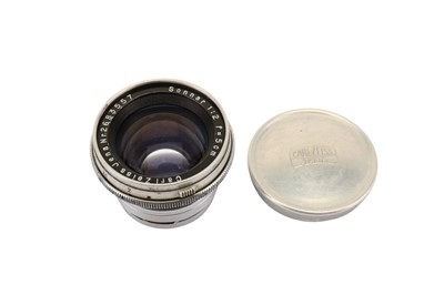 Lot 163 - A Carl Zeiss Jena 5cm f/2 Sonnar (Contax Mount) 'German Navy'