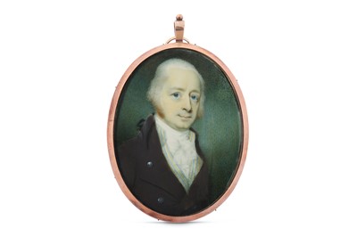 Lot 55 - GEORGE PLACE (IRISH d. 1805) Portrait...