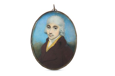 Lot 93 - GEORGE PLACE (IRISH d. 1805) Portrait of an...