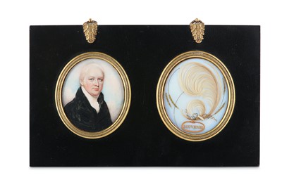 Lot 91 - HENRY BURCH (BRITISH  1763-1834) Portrait...