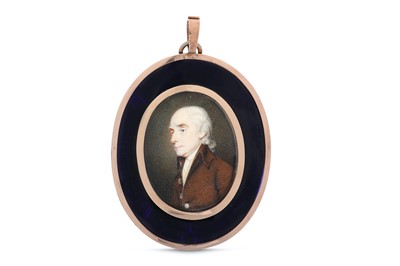 Lot 42 - ATTRIBUTED TO HENRY EDRIDGE Portrait miniature...