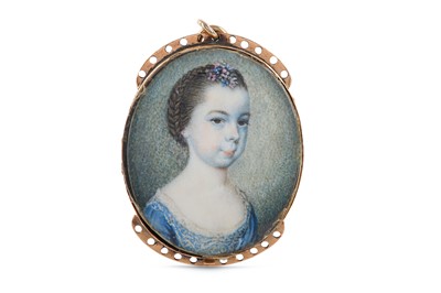 Lot 11 - JAMES SCOULER (BRITISH 1740-1812) Portrait...