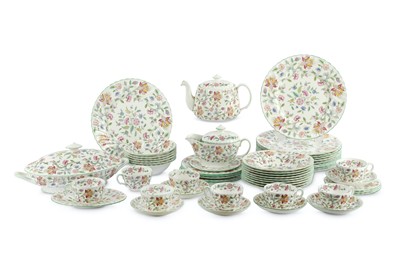 Lot 169 - A Minton 'Haddon Hall' dinner service,...