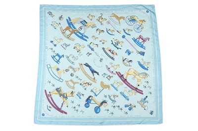 Lot 301 - Hermes 'Raconte-Moi le Cheval' Silk Scarf