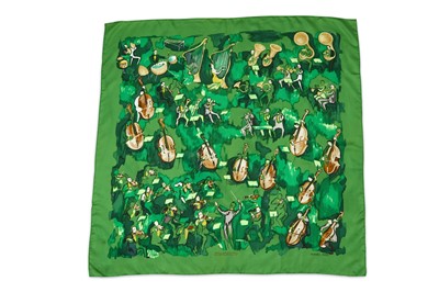 Lot 169 - Hermes 'Concerto' Silk Scarf