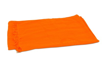 Lot 286 - Hermes Orange Cashmere Silk Scarf