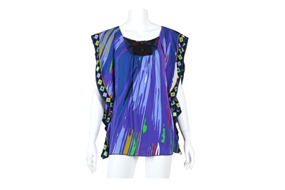 Lot 86 - Emilio Pucci Embellished Silk Top - free size