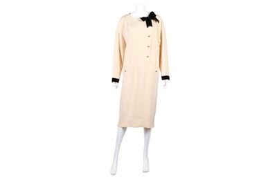 Lot 103 - Chanel Boutique Champagne Silk Dress