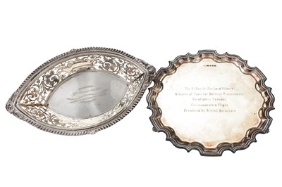 Lot 78 - A mixed group of sterling silver, including an...