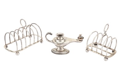 Lot 88 - A mixed group of sterling silver including a...