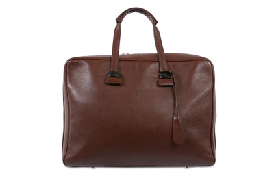 Lot 274 - Tom Ford Brown Leather Overnight Bag