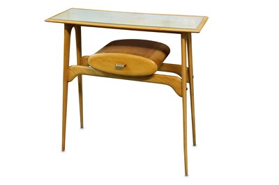 Lot 275 - A mid 20th Century Italian beech side table...