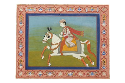 Lot 283 - AN EQUESTRIAN PORTRAIT