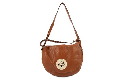 Lot 271 - Mulberry English Oak Leather Daria Crossbody Satchel