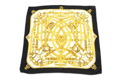 Lot 412 - Hermes 'Cavalcadour' Silk Scarf