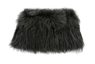 Lot 196 - Prada Black Fox Fur Snood - one size