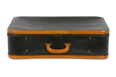 Lot 368 - Hermes Bi-Colour Soft Sided Leather Suitcase