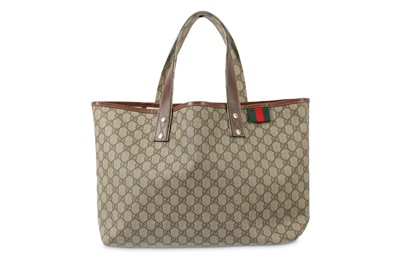 Lot 209 - Gucci Supreme Monogram Web Tote