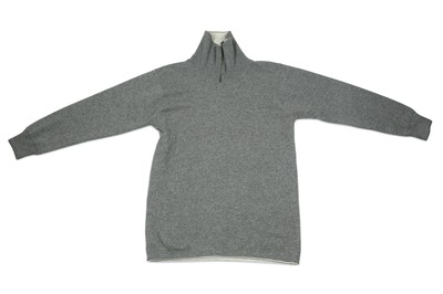Lot 194 - Hermes Men's Reversible Cashmere Sweater