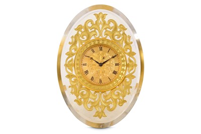 Lot 166 - A MID 19TH CENTURY ENGLISH GLASS AND GILT...