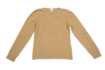 Lot 226 - Hermes Tan Cashmere Jumper - size SM