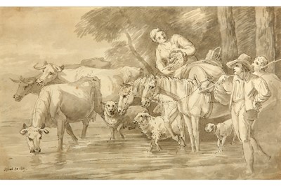 Lot 107 - JOHN WHITE ABBOTT (BRITISH 1763-1851) JOHN WHITE ABBOTT (BRITISH 1763-1851)