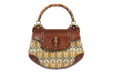 Lot 270 - Gucci Pigna Peggy Bamboo Top Handle