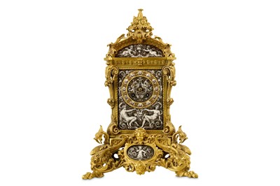 Lot 172 - A LATE 19TH CENTURY FRENCH GILT BRONZE AND...