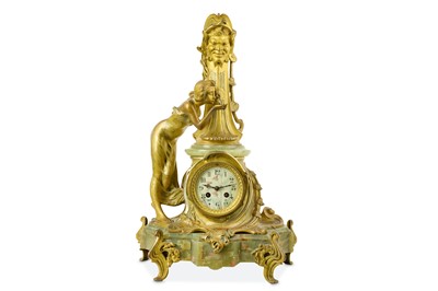 Lot 176 - AN EARLY 20TH CENTURY ART NOUVEAU STYLE GILT...