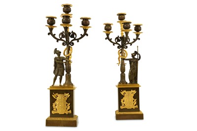 Lot 83 - A FINE PAIR OF EARLY 19TH CENTURY FRENCH...