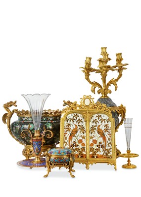 Lot 90 - A FINE LATE 19TH CENTURY FRENCH GILT BRONZE,...