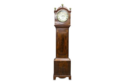 Lot 281 - An early 19th Century mahogany longcase clock,...
