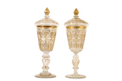 Lot 138 - A PAIR OF 19TH CENTURY TURKISH OTTOMAN BEYKOZ...