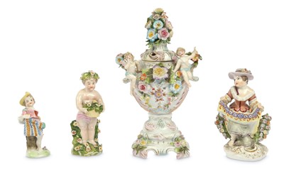 Lot 153 - A late 19th Century pot pourri, the whole...