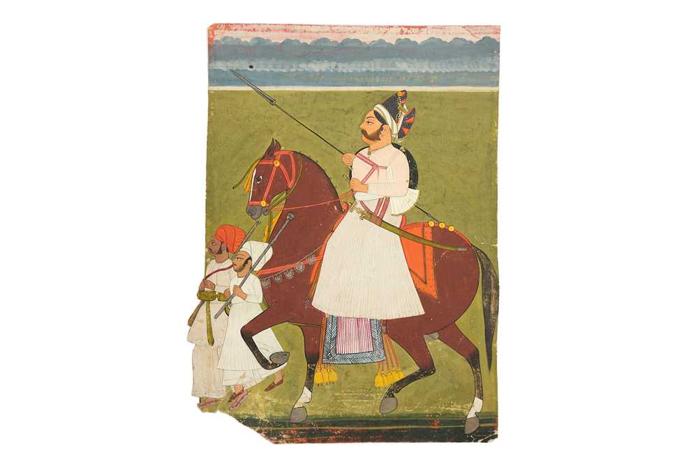 Lot 18 - AN EQUESTRIAN PORTRAIT OF A RULER PROPERTY OF THE LATE BRUNO CARUSO (1927 - 2018) COLLECTION