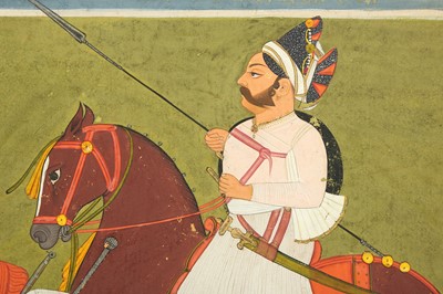 Lot 18 - AN EQUESTRIAN PORTRAIT OF A RULER PROPERTY OF THE LATE BRUNO CARUSO (1927 - 2018) COLLECTION