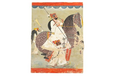 Lot 12 - AN EQUESTRIAN PORTRAIT OF A NOBLEMAN PROPERTY OF THE LATE BRUNO CARUSO (1927 - 2018) COLLECTION