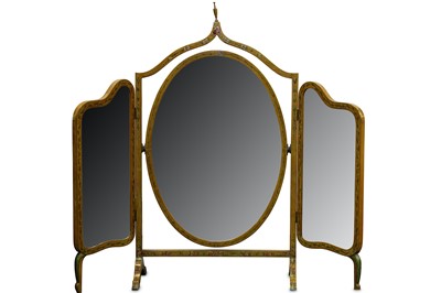 Lot 295 - A late 19th Century Sheraton revival satinwood...