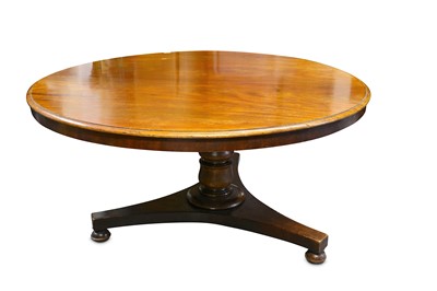 Lot 298 - A 19th Century circular mahogany tilt top...