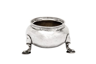 Lot 240 - A mid-18th century German silver salt, Augsburg 1767-69 by Johann Jakob Biller II (active 1746-1777)