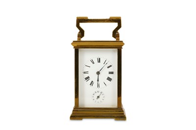 Lot 203 - AN EARLY 20TH CENTURY FRENCH LACQUERED BRASS...