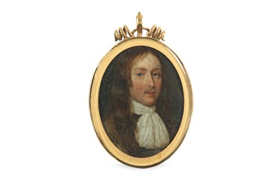 Lot 144 - ENGLISH SCHOOL (circa 1640) Portrait miniature...