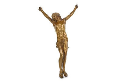 Lot 65 - A BRONZE CORPUS CHRISTI IN THE MANNER OF...