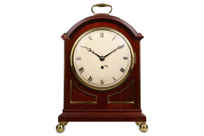 Lot 185 - AN EARLY 19TH CENTURY MAHOGANY AND BRASS...