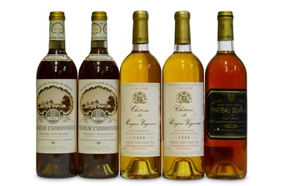 Lot 239 - A mixed Box of Sauternes and Bordeaux Blanc