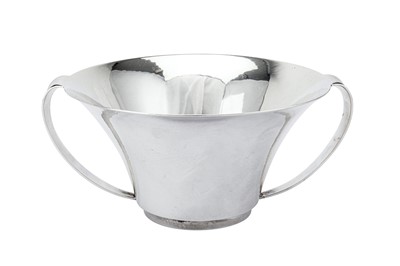 Lot 283 - A mid to late 20th century Danish sterling silver bowl, Copenhagen designed by Johan Rohde (1856-1935), for Georg Jensen