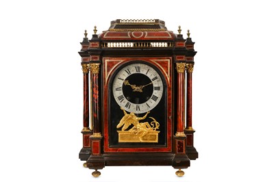 Lot 57 - A LATE 17TH CENTURY FRENCH EBONISED, GILT...