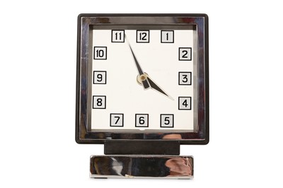 Lot 200 - A 1930'S SMITH'S CHROME, BAKELITE AND GLASS...