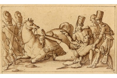 Lot 51 - CHARLES ABRAHAM CHASSELAT (PARIS 1753 - 1814)