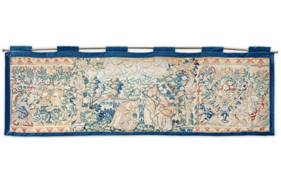 Lot 69 - A 17TH CENTURY FLEMISH VERDURE TAPESTRY...